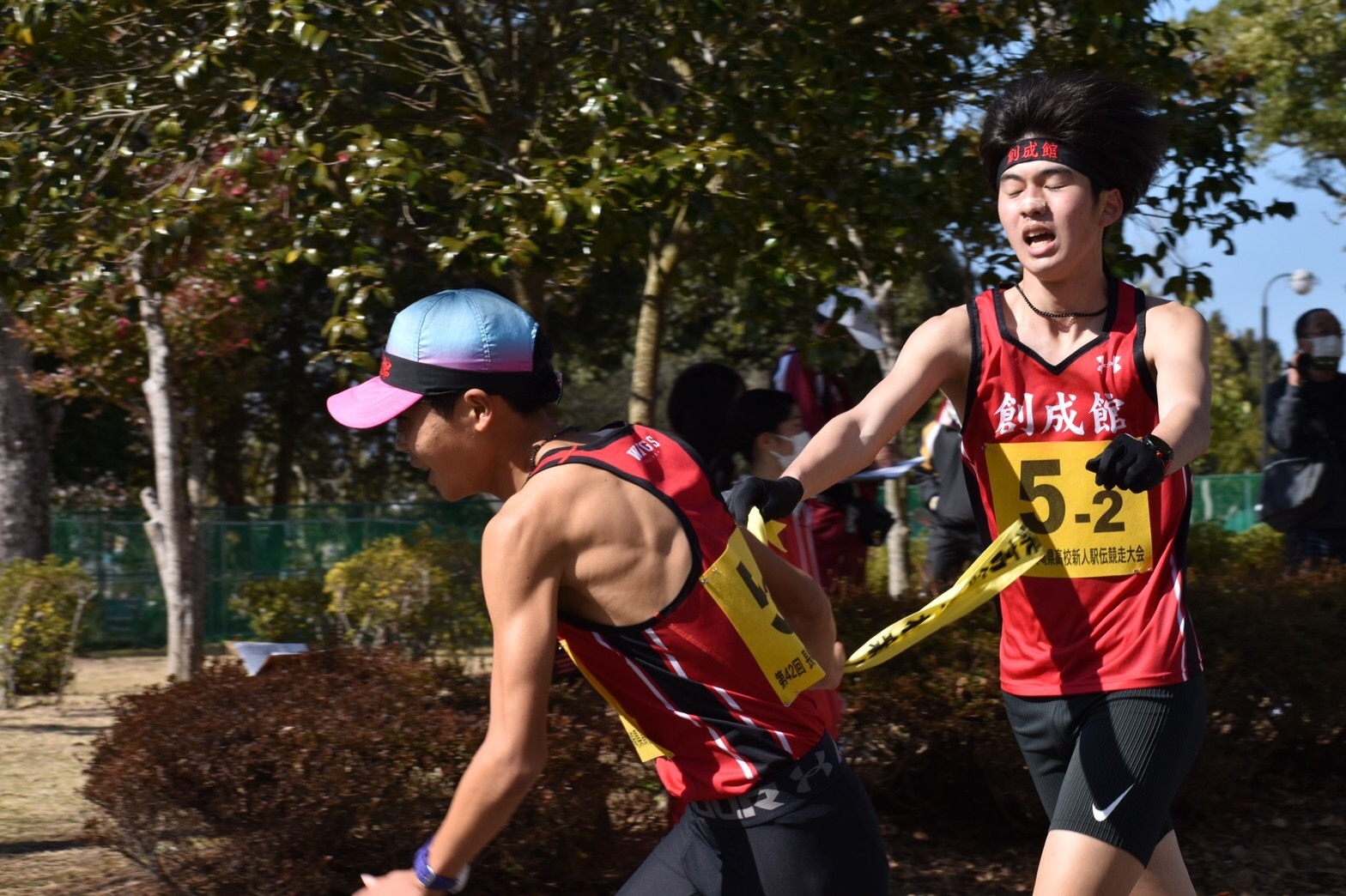 陸上部　新人駅伝3位！_d0103155_16573151.jpg