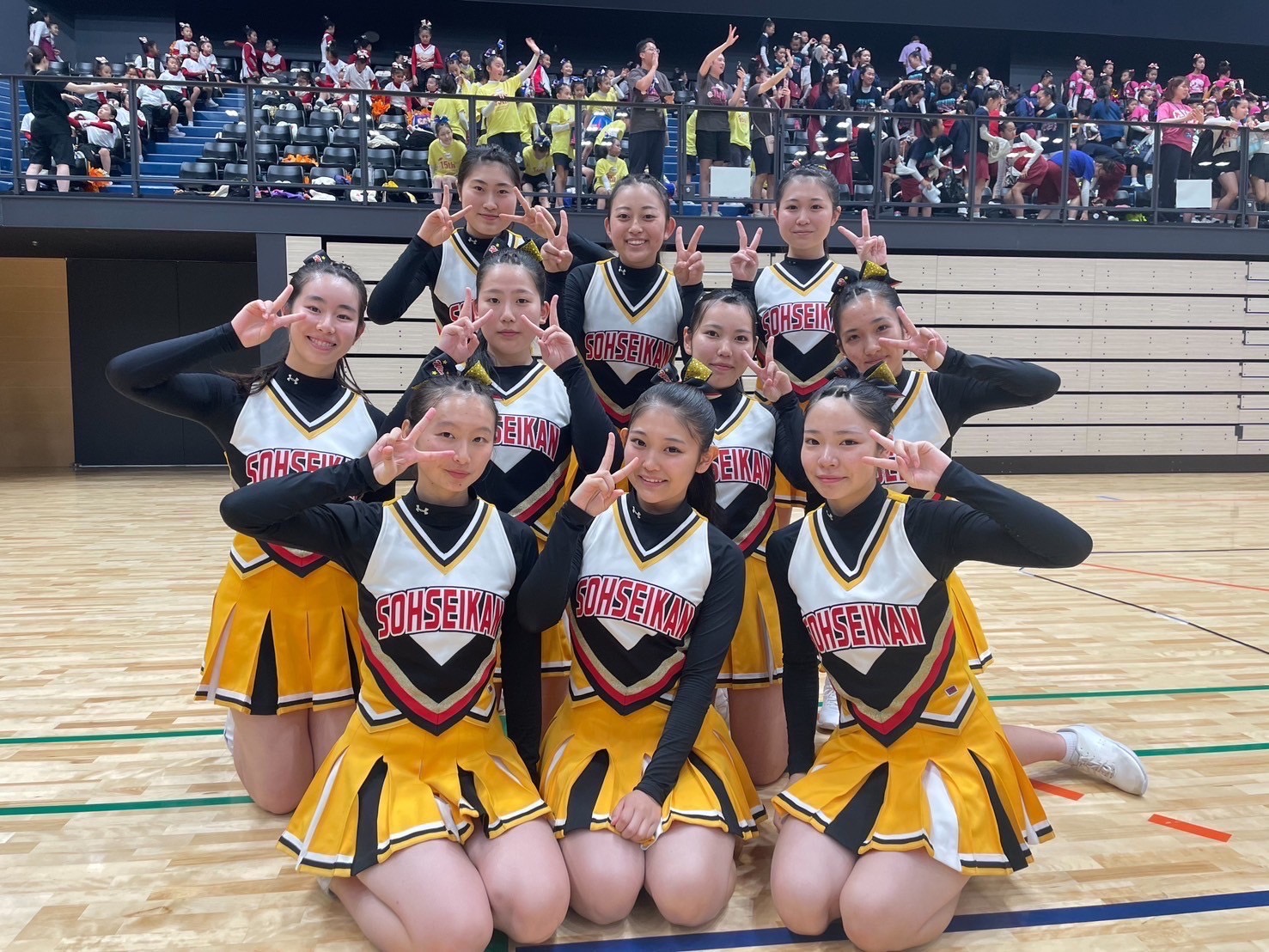 チア部 Twitter チアリーディング部は本番に鬼強い！！ - 学校法人奥田学園 創成館高等学校